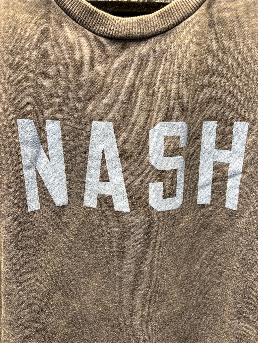 Nashville Nash Crewneck Cotton Blend Sweatshirt - Picture 4 of 8